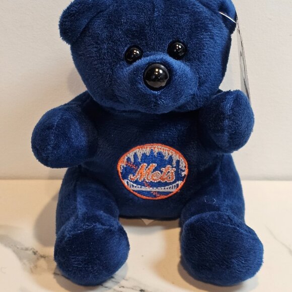 New York Mets Navy Blue Plush Teddy Bear - Picture 5 of 10